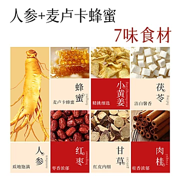 ②件29.9！宦博士人参暖暖蜜[80元优惠券]-寻折猪