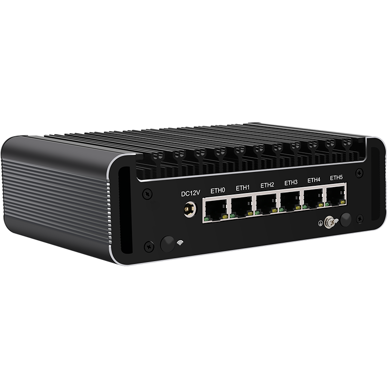 畅网11代酷睿I5-1135G7/I7-1165G7高性能六网2.5G DDR4 M.2 NVME ESXI PVE IKUAI ISTOREOS 迷你主机