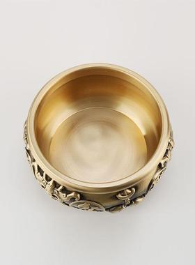 新款直销铜八福聚宝盆黄铜聚宝盆摆件家用室内办公室工艺品摆件