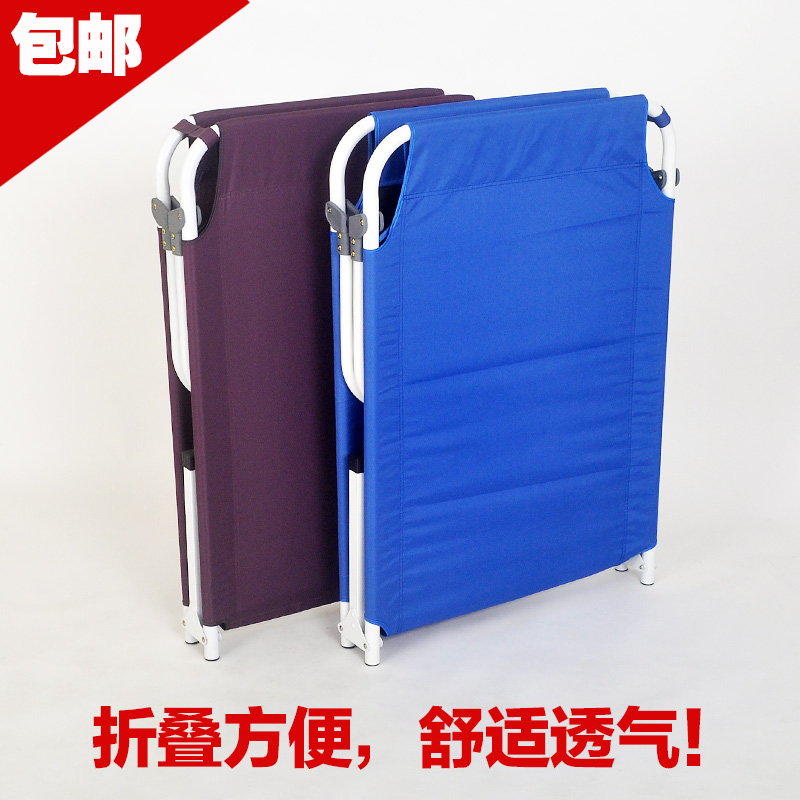 瑞乐尔 双层帆布午休床 单人行军床折叠床R1695B - 图0