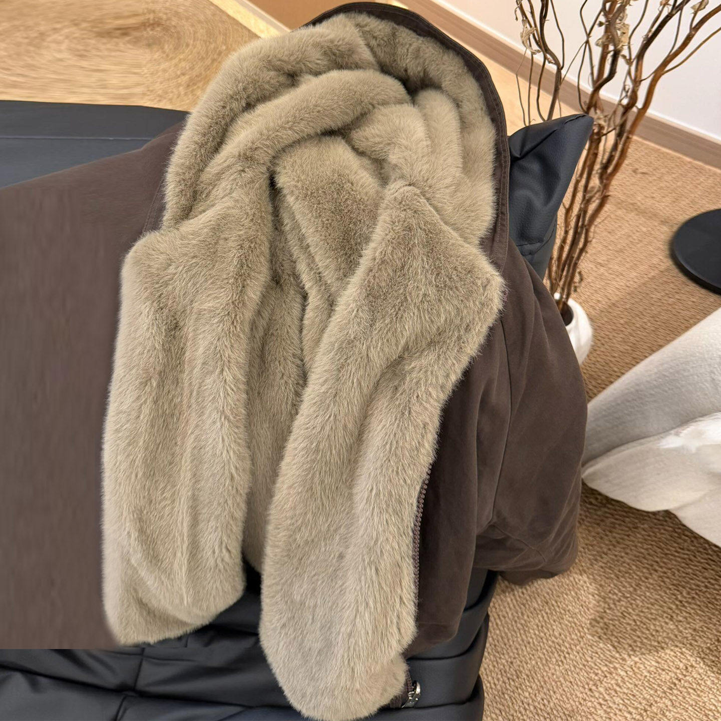 派克服超好看冬装厚外套两面穿座山雕棉服女2025新款加绒韩系棉衣,淘宝优惠券,粉丝福利购,淘宝优惠卷