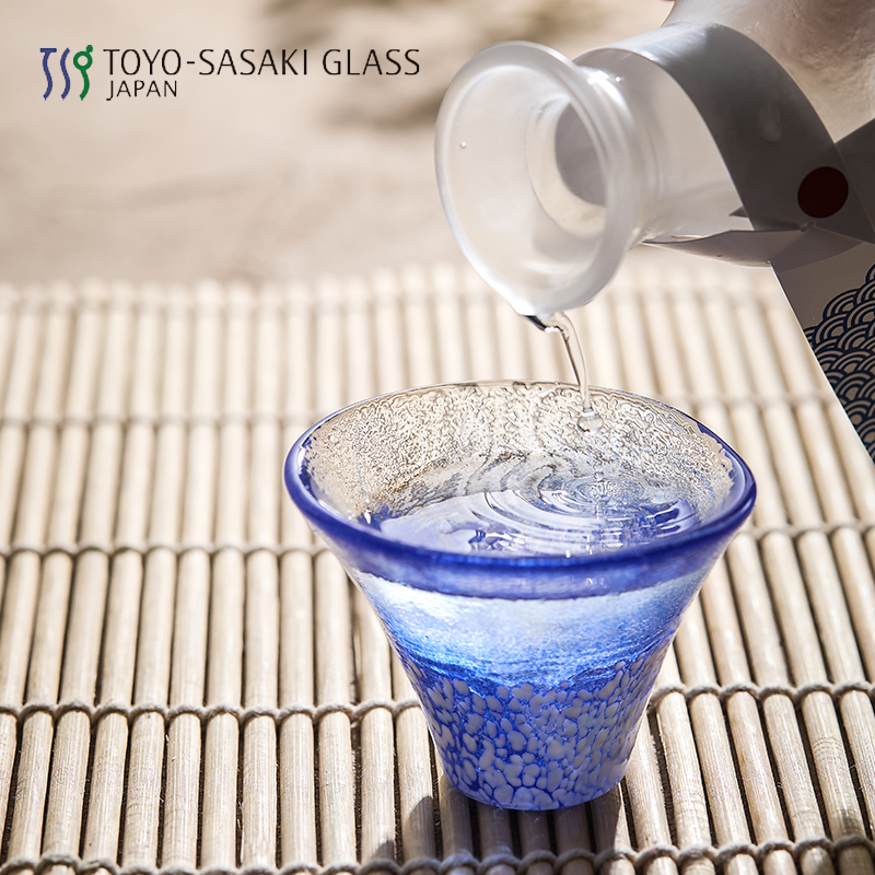 原装进口 东洋佐佐木 和风樱花 富士招福清酒壶礼盒装 馈赠 - 图0