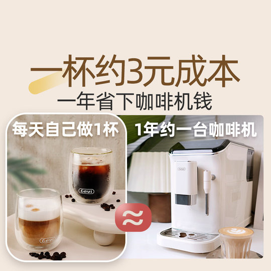 Drink coffee in 1 minute-Gevi fully automatic coffee machine