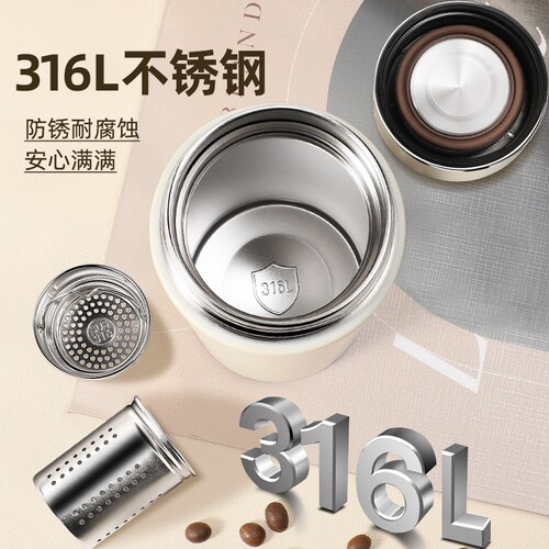 富光保温杯女高颜值男高档泡茶杯316L不锈钢定制刻字印logo水杯子 - 图3