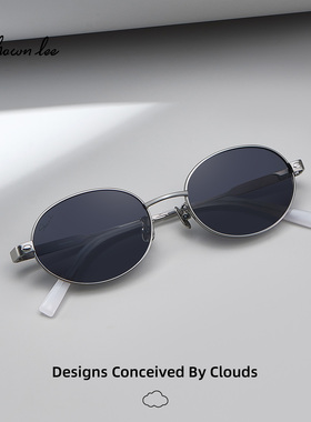 Shawnlee新款椭圆形墨镜女