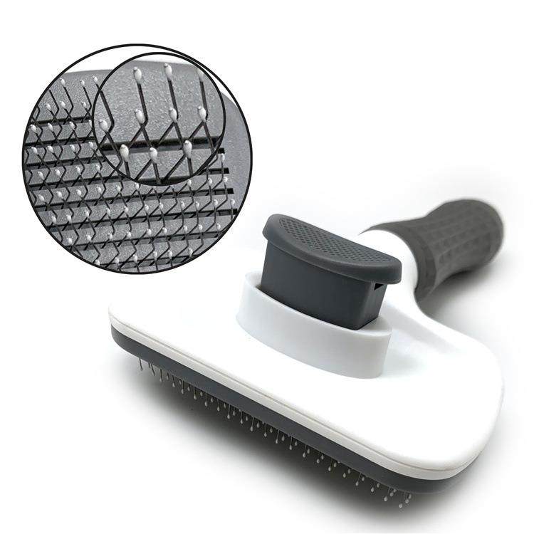 直销新款跨境新亚马逊宠物清洁用品自动一键去毛梳自洁梳猫狗美容,淘宝优惠券,粉丝福利购,淘宝优惠卷