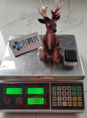 新款直销跨境太阳能鹿兔刺猬狼装饰创意酒店家居客厅室内户外树脂