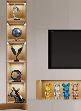 新款直销贝汉美新中式酒柜装饰品家居客厅办公室摆件高级感电视柜