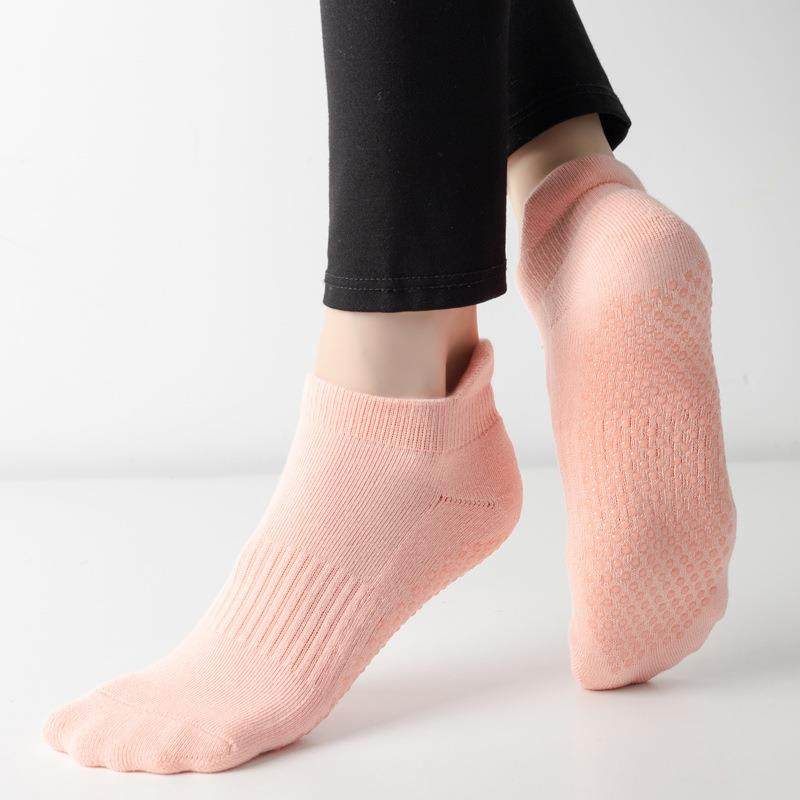 直销新款秋冬毛巾底防滑舞蹈跳操蹦床健身运动普拉提瑜伽袜,淘宝优惠券,粉丝福利购,淘宝优惠卷