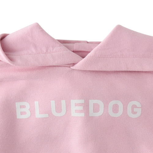 BLUEDOG蓝狗韩国进口秋冬连帽男女童装保暖套头连帽休闲卫衣 - 图1