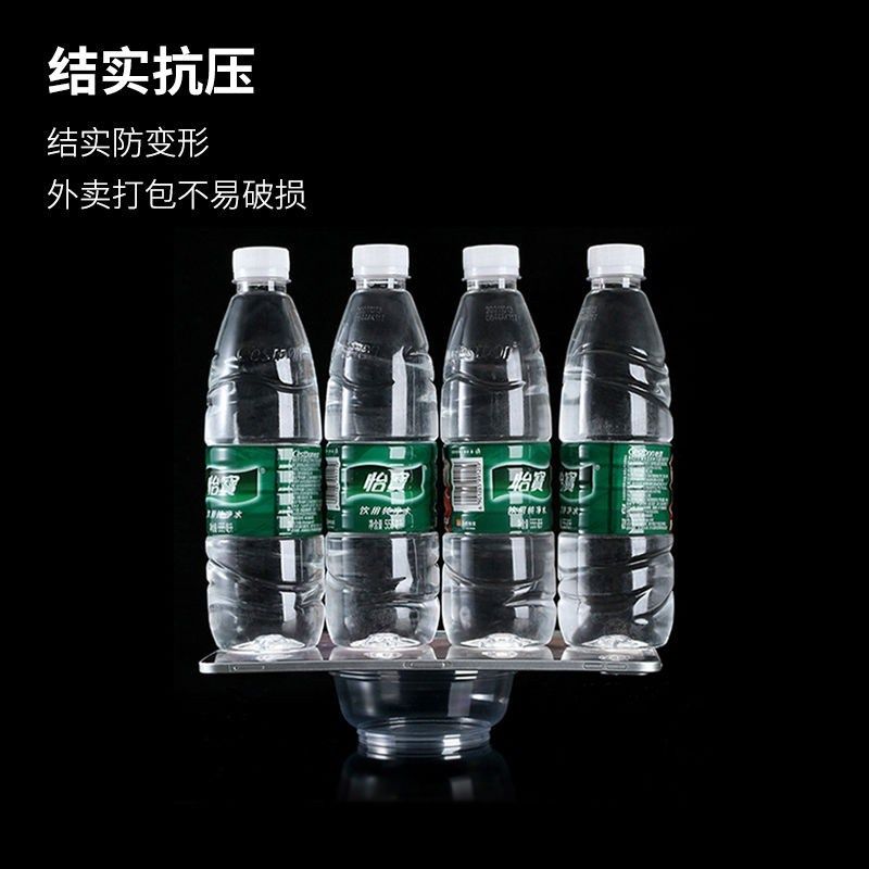 整箱一次性碗商用带盖塑料碗冰粉家用外卖加厚打包圆形餐盒,淘宝优惠券,粉丝福利购,淘宝优惠卷