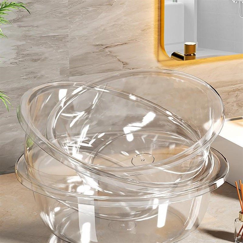 小盆子洗屁屁家用加厚内裤专用婴儿透明高颜值学生宿舍塑料洗脸盆,淘宝优惠券,粉丝福利购,淘宝优惠卷