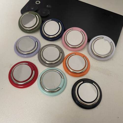 手机车载指环扣男女超薄多功创意可折叠支架能新款指环扣 - 图1