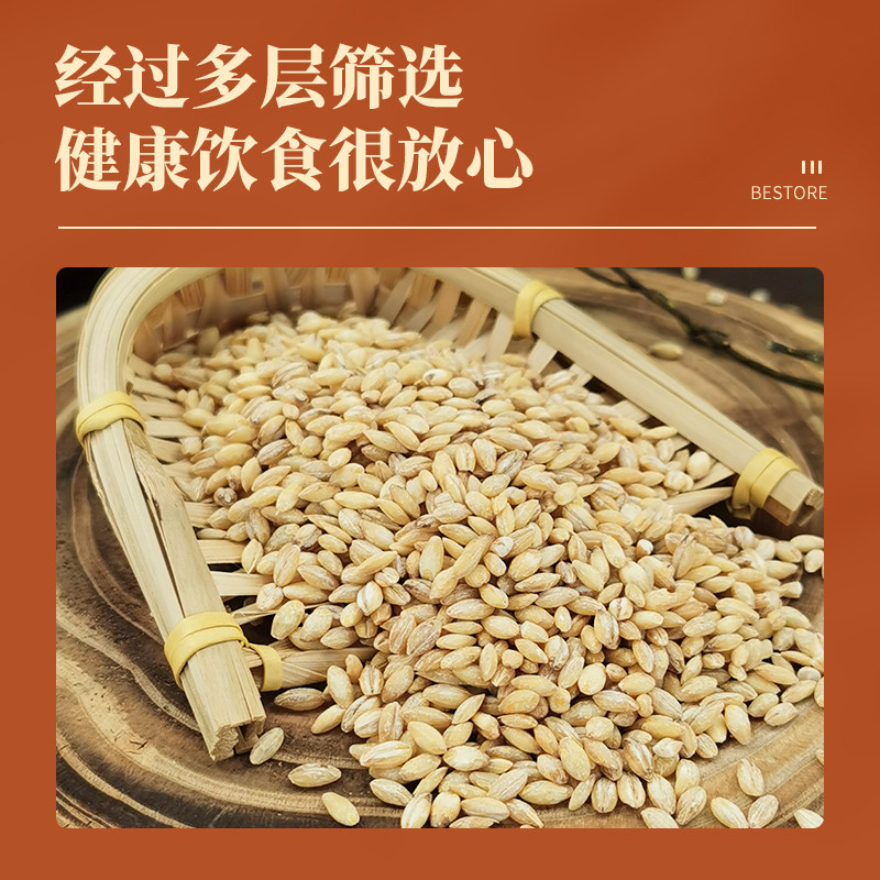 正宗当季去皮大麦仁米新鲜产地直发脱皮官方旗舰店正品粗粮农家