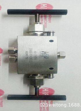 HIP超高压手动针阀 60-15HF4 60-15HF6 60-15HF9双手柄三通针阀