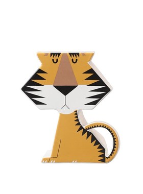 卡通狮子老虎动物样板间电视柜书柜桌面设计师儿童房软装饰品摆件