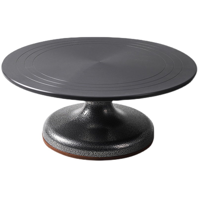 商用蛋糕转盘裱花转台可固定防滑生日裱花台抹面旋转台托家用烘焙 - 图2