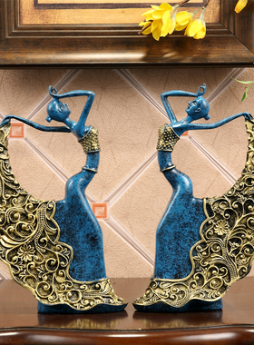 欧式摆件家居装饰品客厅玄关酒柜电视柜办公室装饰工艺品创意摆件