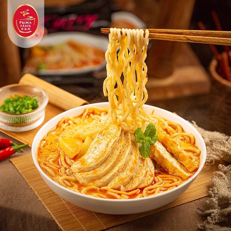 【3袋】百胜厨叻沙拉面laska咖喱非油炸新加坡进口方便面速食面条,淘宝优惠券,粉丝福利购,淘宝优惠卷