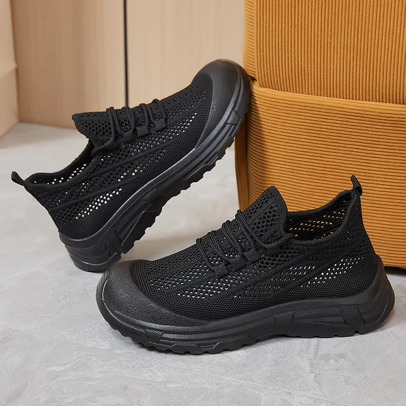 鞋子女鞋百搭夏季新款网面透气休闲鞋运动鞋一脚蹬妈妈鞋,淘宝优惠券,粉丝福利购,淘宝优惠卷