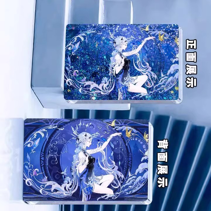 王者荣耀馥梦繁花穆夏幕夏联动貂蝉流沙立牌摆件游戏周边 - 图3