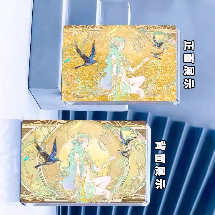 王者荣耀馥梦繁花穆夏幕夏联动貂蝉流沙立牌摆件游戏周边 - 图1