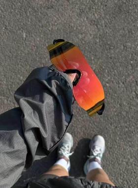 变色超轻跑步眼镜户外运动自行车骑行马拉松防风护目镜跑步男女