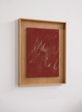 crisis art 72 艺术微喷现代暗红色抽象画挂画客厅卧室餐厅装饰画