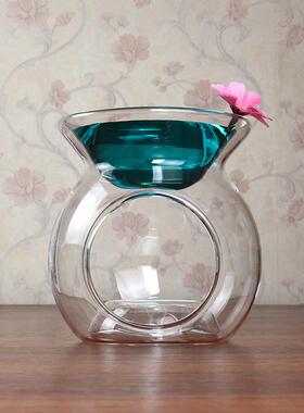 新款直销创意玻璃香薰灯家居浪漫艺术可定 印LOGO玻璃香薰灯