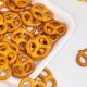 Alkaline water biscuit decoration craving snacks sea salt salty cupcake baking plug-in bow tie grid plug-in