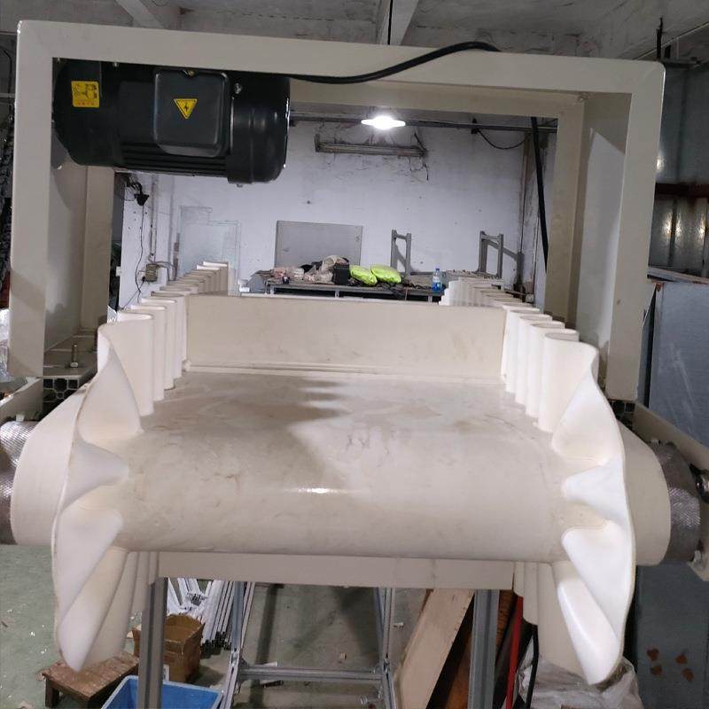 食品级裙边挡板爬坡输送机升降输送带输送带流水线颗粒粉末上料机,淘宝优惠券,粉丝福利购,淘宝优惠卷