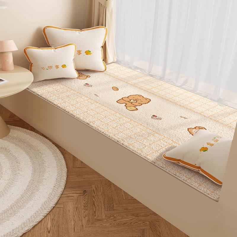 Bay window mat, master bedroom window sill balcony mat, can be cut to any size, universal anti-slip mat for all seasons, 2024 new model available