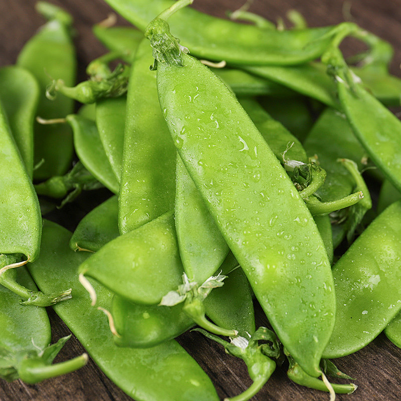 荷兰豆250g 新鲜蔬菜甜豆青豆菜豌豆江时令清炒蔬菜 满5件包邮 - 图2