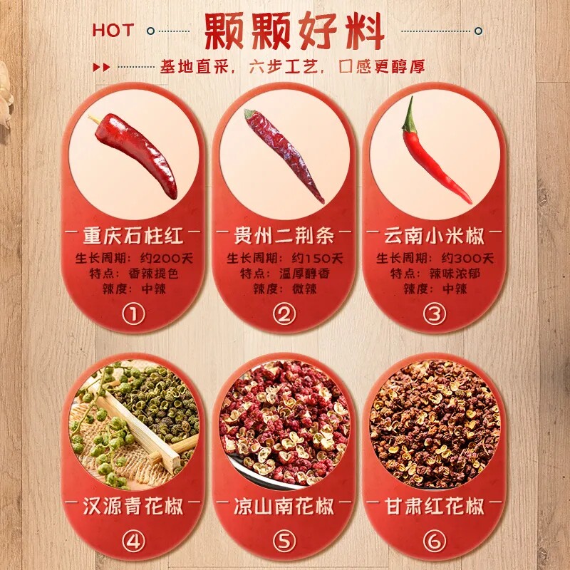 【天猫U先】川香傲重庆老火锅底料独立包装50g/包*10袋小方块正宗