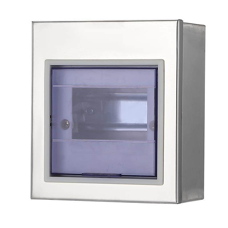 国控不锈钢家装4回路室内照明配电箱强电空气开关盒空开PZ30明暗,淘宝优惠券,粉丝福利购,淘宝优惠卷