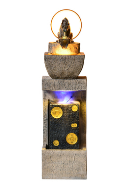 招财貔貅流水生财摆件客厅办公室桌面装饰循环水景观送礼开业礼物