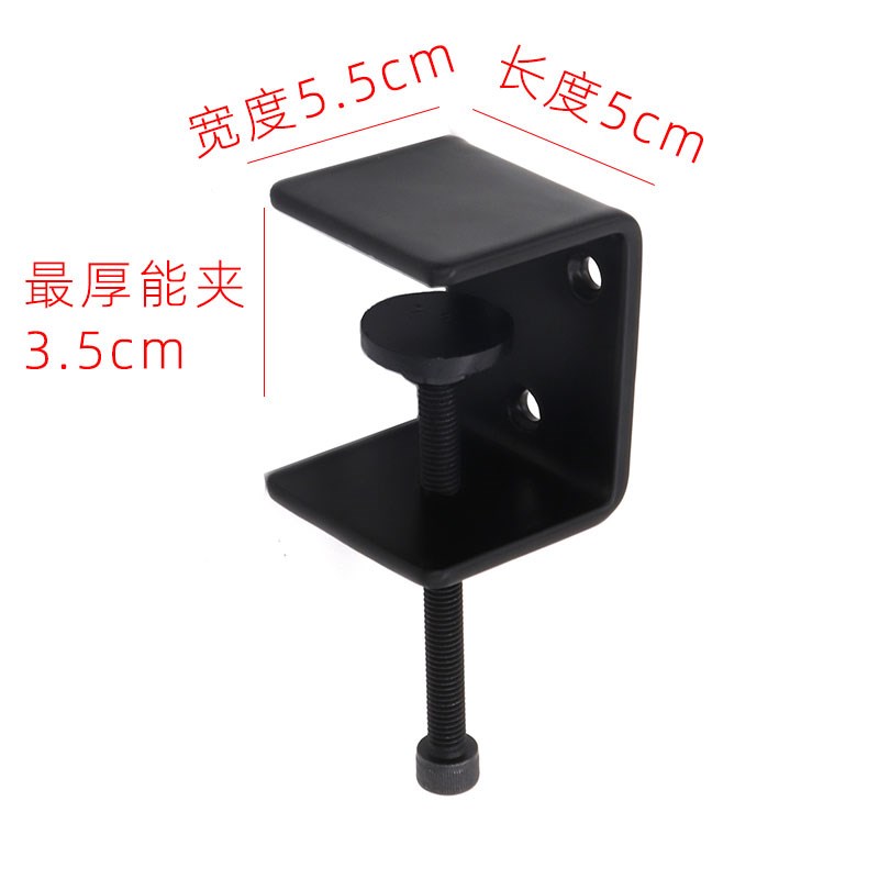 书架墙上层板托支架置物架铁艺壁挂支撑架隔板承重隔板三角托架子 - 图3