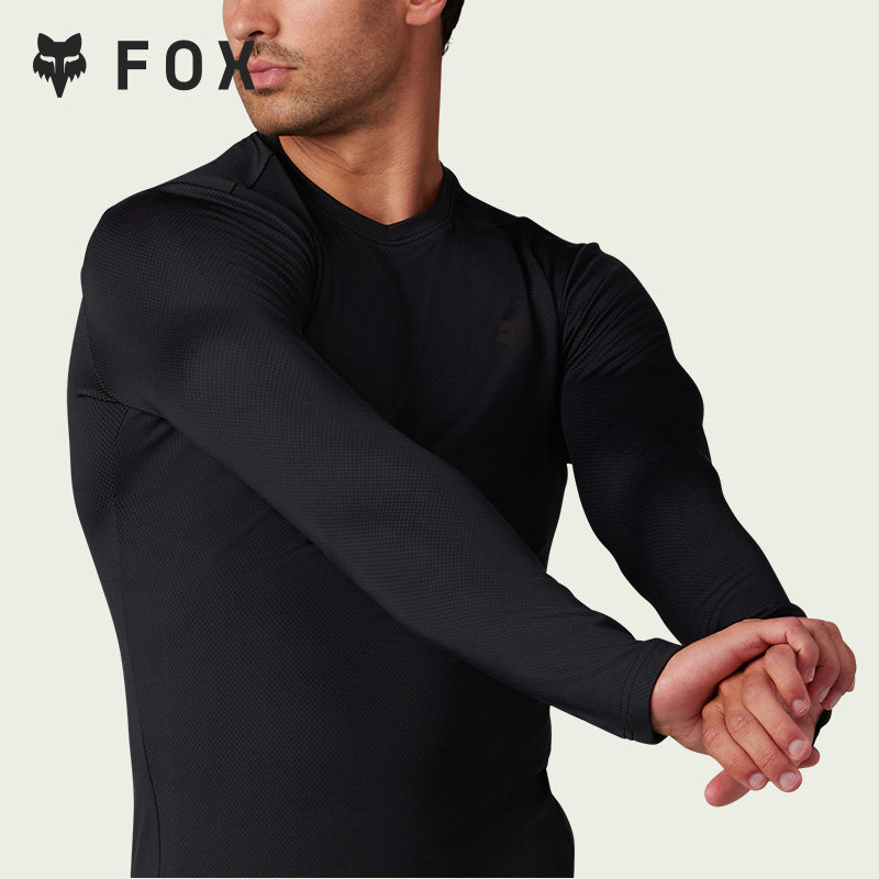 FOX美国TECBASE运动打底衣裤套装男款冬季休闲健身贴身弹力保暖,淘宝优惠券,粉丝福利购,淘宝优惠卷