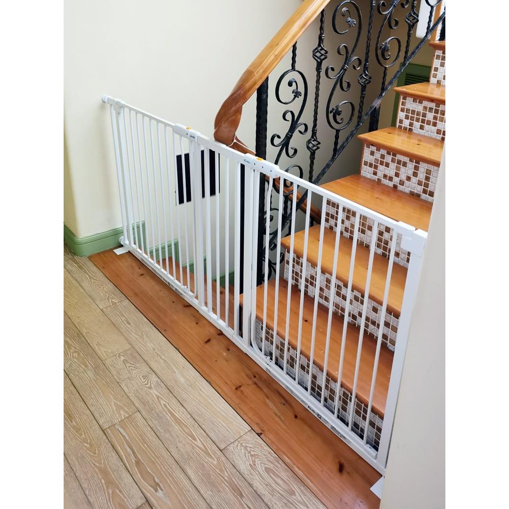 KidGo加高婴儿童安全护栏楼梯防护栏宝宝宠物狗栅栏围栏门栏 - 图1
