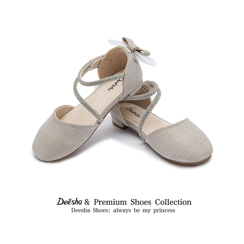 笛莎童鞋儿童女童公主鞋2025夏季新款女宝浪漫华尔兹演出水晶凉鞋,淘宝优惠券,粉丝福利购,淘宝优惠卷