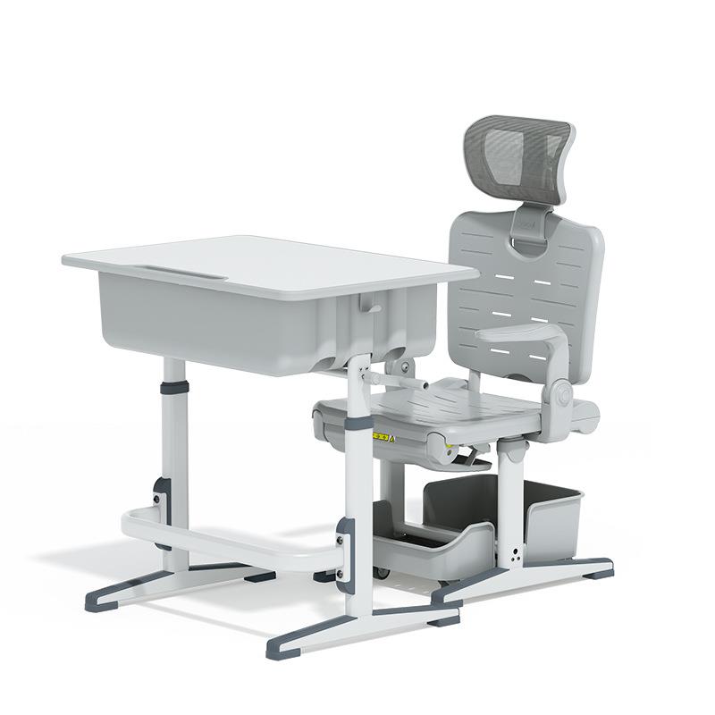 Yucai children's study table can lift primary school students homework desk writing chair table school lunch break desk and chair