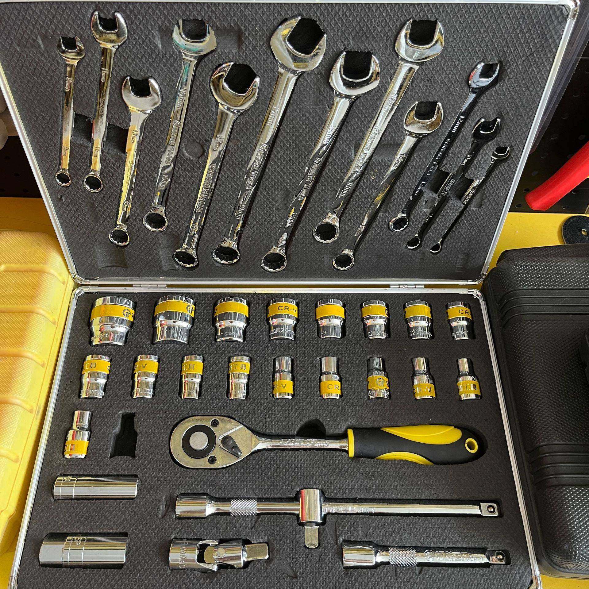 钢特32件4公分修车快速棘轮扳手套装37件套筒扳手工具棘轮组合,淘宝优惠券,粉丝福利购,淘宝优惠卷