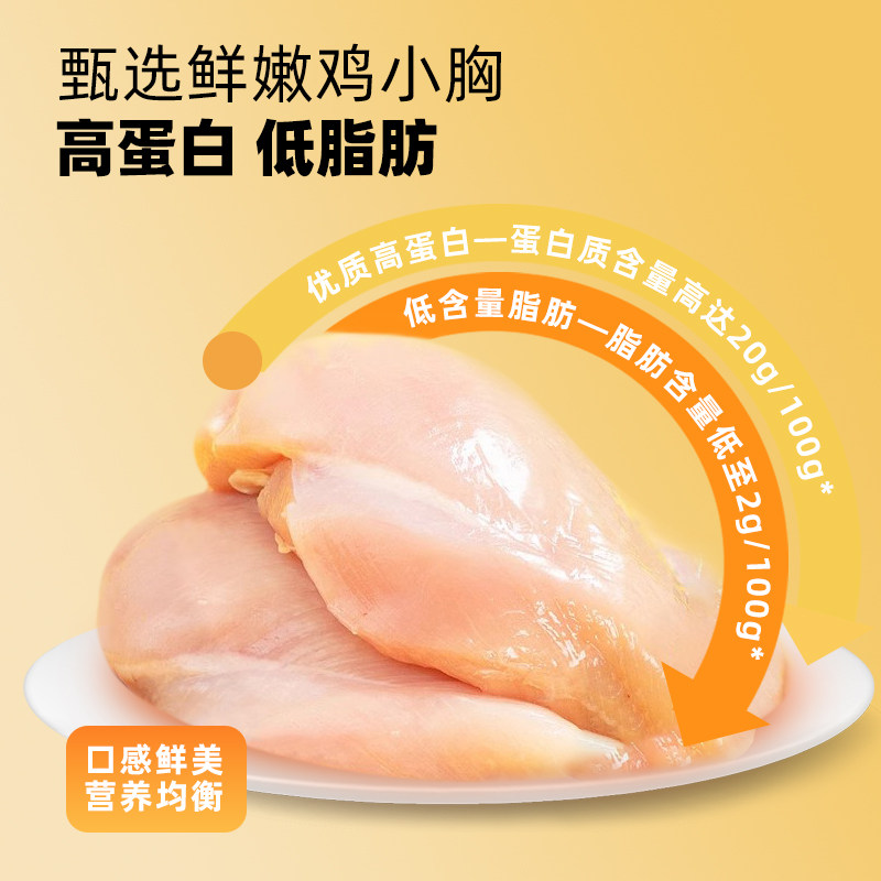 蒸煮鸡胸肉猫咪狗狗专用宠物零食水煮鸡胸蛋白质营养湿粮即食奖励,淘宝优惠券,粉丝福利购,淘宝优惠卷