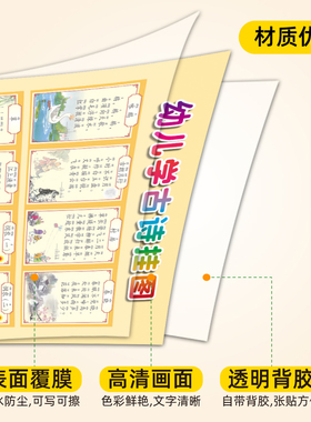 儿童看图学古诗海报冠航