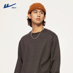 回力加绒加厚休闲针织衫