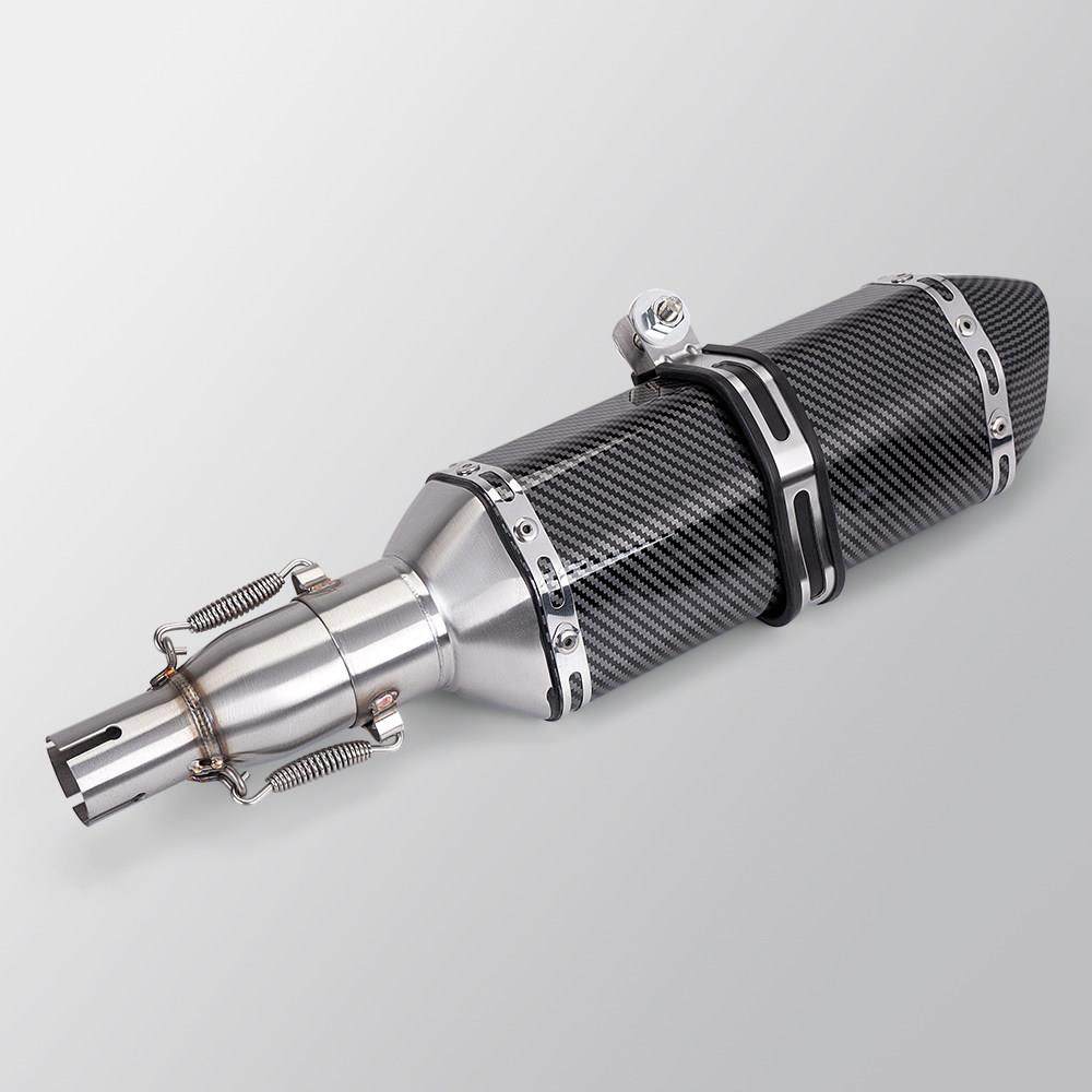 摩托车改装 小忍者 排气管小中段 28-45mm 转接51mm尾段 无损直上,淘宝优惠券,粉丝福利购,淘宝优惠卷