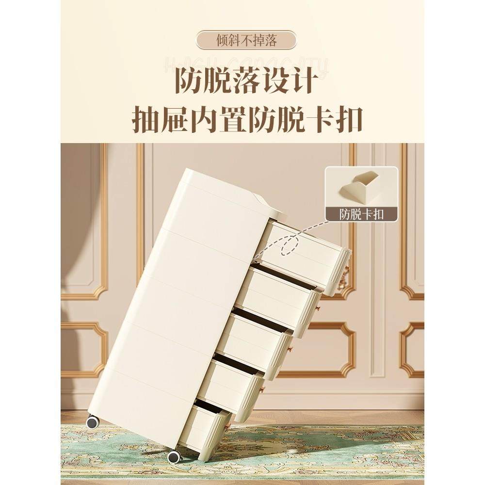 抽屉式五斗收纳柜家用北欧轻奢卧室夹缝多层加厚床头储物置物柜,淘宝优惠券,粉丝福利购,淘宝优惠卷