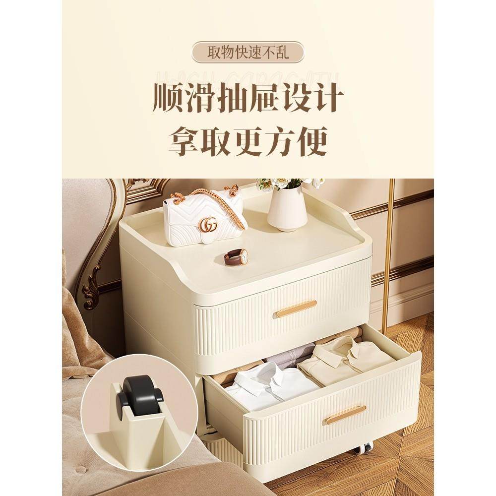 抽屉式五斗收纳柜家用北欧轻奢卧室夹缝多层加厚床头储物置物柜,淘宝优惠券,粉丝福利购,淘宝优惠卷