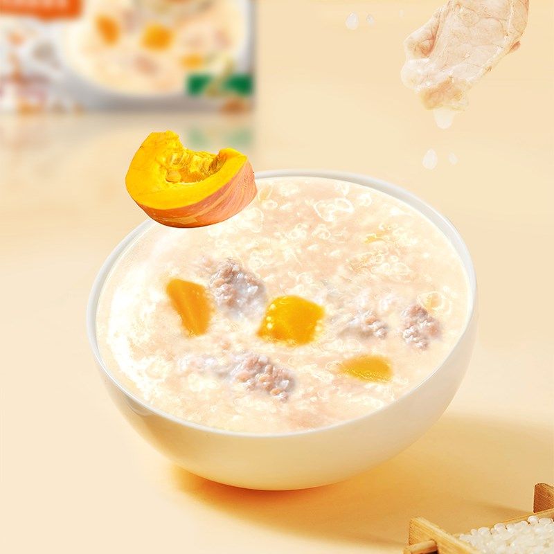 爷爷的农场宝宝粥婴儿q辅食粥即食营养粥牛肉胚芽米外出粥便携米,淘宝优惠券,粉丝福利购,淘宝优惠卷