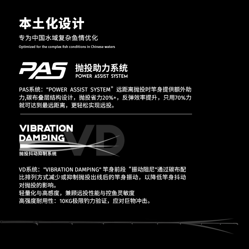 EWE美夏25限定妖刀五代限定款远投路亚竿两节远投翘嘴专业远投竿,淘宝优惠券,粉丝福利购,淘宝优惠卷